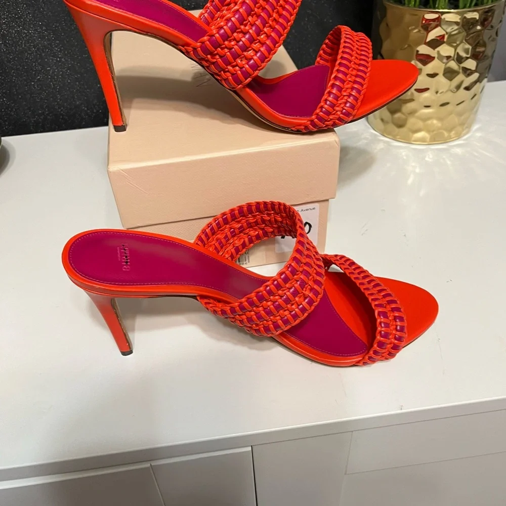 Alexandre Birman Emmy woven leather sandal - Picture 2 of 10